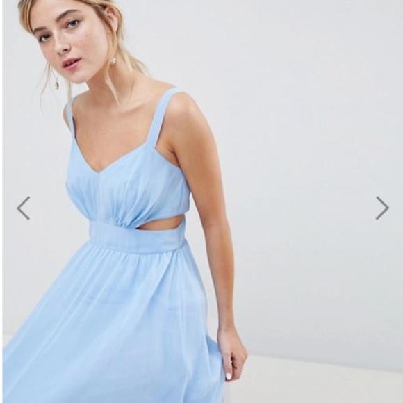 ASOS Dresses & Skirts - ASOS DESIGN Cut Out Maxi Dress With Cami Straps